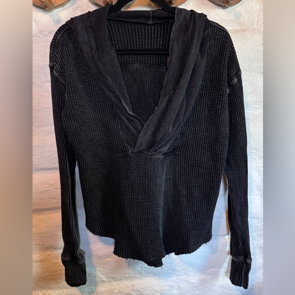 Free People Hooded Sweatshirt